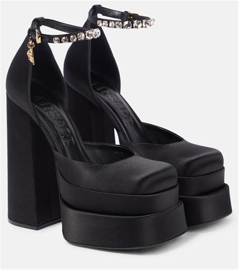 versace medusa head heels|versace medusa aevitas pumps.